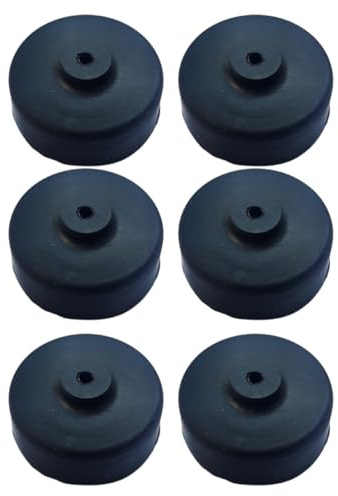 EPDM Rubber Aquariums Air Pumps Diaphragm 6Piece Silicone Cup Replacement Part For Fishtanks Oxygen Pumps Accessories Oxygen Replacement Silicone Cup