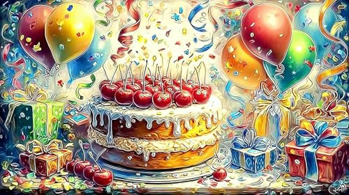 Kuchen Puzzles 1000 Teile Schwer Spielzeug Lernspiel Impossible Herausforderung Spielzeug für Erwachsene und Kinder ab 14 Jahren 75x50cm/1000pcs