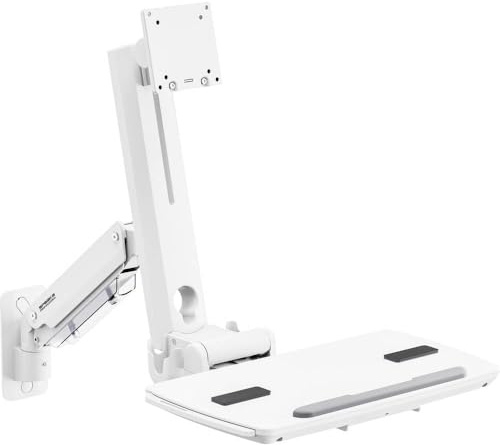 SpeaKa Professional SP-MM-951 Monitor-Wandhalterung 1 Display(s) 43,2 cm (17) - 124,5 cm (49) Schwarz Höhenverstellba