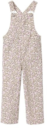 Vertbaudet Mädchen Latzhose mit Blumenmuster