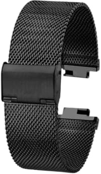 Generisch ZXZVRUHMC Kompatibel mit Aigo Patriot GTV2 Smart Watch, erhöhtes Mesh-Armband, Präzisionsstahl, Herren- und Damenuhrenkette, Uhrenzubehör, Armband