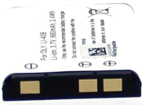 AGI 91795 Li-Ion 660 mAh 3,7 V Akku wiederaufladbar – Akkus (-Ionen (LiIon), 660 mAh, DIGITAL KAMERA, 3,7 V, schwarz, Fujifilm FinePix JV200)