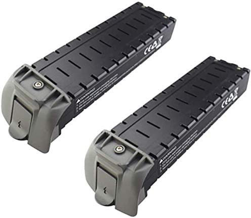 ZYGY 2PCS 7.4V 2800mAh Batterie au Lithium pour HS700D brushless à Quatre Axes Avions Accessoires télécommande Drone Batterie Gris