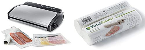 Foodsaver V 2860 Folienschweißgerät & FSR2002-I Folienrollen, 2 liters, Sonstige