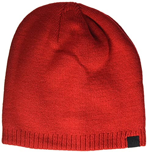 4F Men's H4Z20-CAM008-62S Mütze, rot red, Large