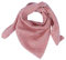 Lilano, Ringel Halstuch, 70% Wolle (kbT), 30% Seide, 210 gr./m² (Rot/Natur)