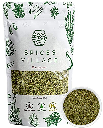 SPICES VILLAGE Dried Marjoram, Marjoram Spice,1.4 oz, Kosher