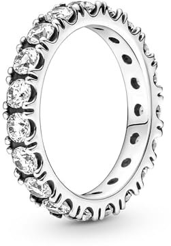 PANDORA Ring Timeless funkelnde Reihe silber, Zirkonia 190050C01 52