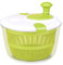 KMAKII Salad Spinner - Salad Washer, 5L Salad Dryer Salad Spinners with Vegetable Washing Basket, Household Fruit Dehydrator Drainer, Manual Salad Washer for Kitchen,Green