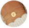 YADOCA Gold Armband für Damen - 18K Gold Gefülltes Brief Initial Armband Personalisierte Scheibe Monogramm Armbänder für Frauen Teenager Mädchen Geschenke - F