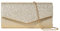 KBRPEY Damen Clutch Elegant Glänzende Pailletten Abendtasche mit Abnehmbarer Kette Kleine Crossbody-Taschen Geldbörse Unterarmtasche für Zeremonie Hochzeit Party Abschlussball