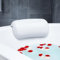 Gaxcent Badewannenkissen, Badewanne & Spa-Kissen mit 2 Saugnäpfen. Nackenkissen als Badewannen-Zubehör - Kissen für Badewanne - Badekissen,Weiß