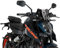 Puig 21997F New Generation Sport Verkleidungsscheibe – Sportliches Design und Aerodynamischer Schutz für KTM 125 DUKE und KTM 390 DUKE 2024-2025, Stark Getönt