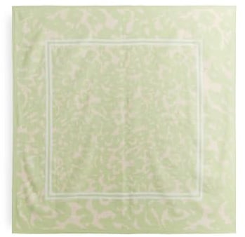 OPUS Damen Tuch | Printtuch ALICIE aus weicher nachhaltiger Baumwolle green glow, 0