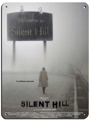 Blechschild Game Silent Hill, Vintage, Metall, Pub, Club, Café, Bar, Zuhause, Wandkunst, Dekoration, Poster, Retro, 30 x 40 cm