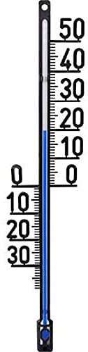 techno line Thermometer, schwarz, 3 x 1,6 x 16 cm, WA 1050