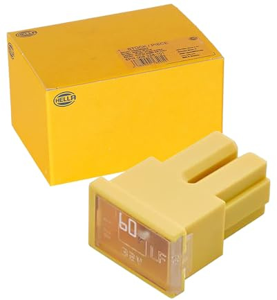 HELLA 8JS 740 026-041 Sicherung - PAL-Blocksicherung Serie1-60A - gelb | 8JS 740 026-041, Sicherung