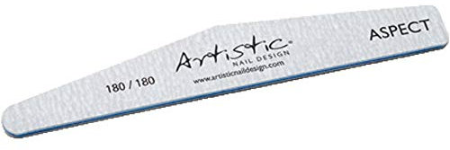 Artistic Colour Gloss Nail Gel Polish 180/180 Grit File Aspect