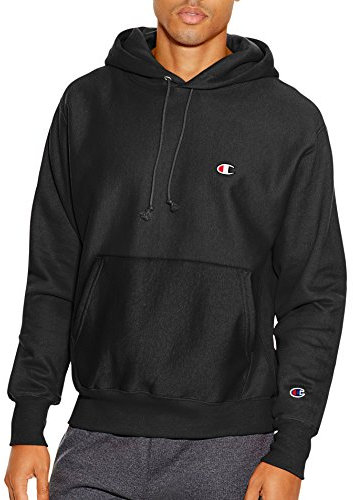 Champion Sweat à Capuche à Tissage inversé, Noir-Gf68, S Homme