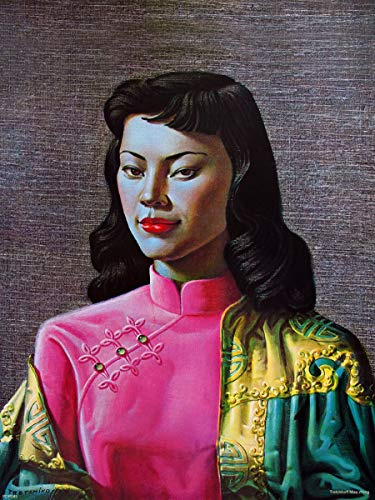 onthewall Vladimir Tretchikoff Miss Wong Kunstdruck