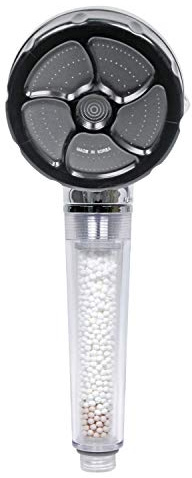 BIO CERA Premium Atozero Hand Held Filtered Showerhead, Remove Chlorine, Micro Bubble Water Stream