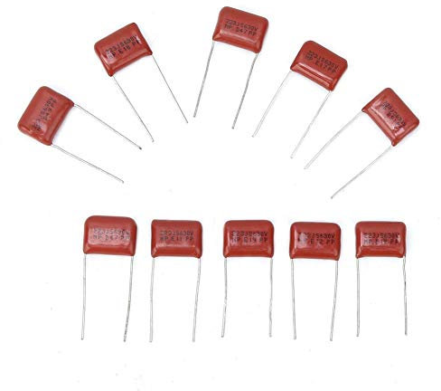 Bnineteenteam 10 STÜCKE P302 630 V Gitarrenkondensator Fit für E-Gitarren Bass Tone Kondensatoren E-Gitarre Teile Orange Drop Kondensator Musikinstrumentenzubehör