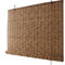 YIRC Bambusrollo Fenster Raffrollo Bambus Blickdicht Sichtschutz Rollo Breite 100cm/120cm/130cm/150cm/180cm/200cm Dekoration Bambusvorhang