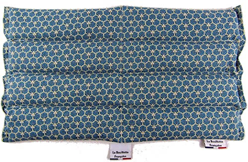 LOMBAIRE BOUILLOTTE GRAINE DE LIN - BLEU