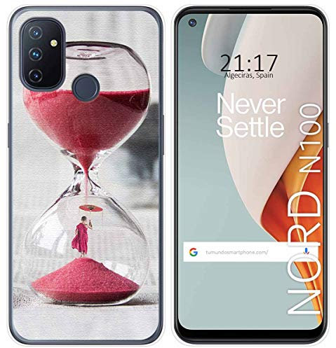 TPU-Gel-Schutzhülle für Oneplus Nord N100, Motiv: Uhr