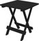 Campingtisch Gartentisch Beistelltisch Falttisch Klapptisch Kunststoff 50x45x43cm Schwarz