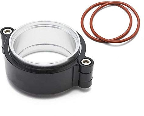 Ekakashop Quick Release V Clamp, Exhaust Clamp Turbo downpipe Exhaust Flange Aluminum Turbo Exhaust Flange V-Band Clamp, Gauge 2/2.5/2.75/3/3.5/4