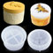 DIYBravo Jar Resin Mould with Lid Bee Honey Jar Silicone Mould Candy Jewelry Trinket Box Epoxy Resin Casting Mould for DIY Storage Box Candle Holder (Bee Honey Jar)