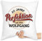Kissen 40x40 Zierkissen - 70. Geburtstag - 70 Jahre Perfektion - seit 1955-40 x 40 cm - Weiß - 70.Geburtstag 1952 zum 70sten 1953 70-Geburtstag lustige Geschenke und 70er 70th sprüche