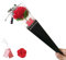 HAOBANGBEIJIA 1 pz (rose finite a mano) lavoro a maglia all'uncinetto, rose fatte a mano, decorazione per la casa, romantico regalo di San Valentino per donne (rose rosse, con scatola regalo e