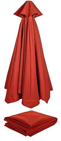 Rechange Telo per Ombrellone (2.7m/3.0m) Baldacchino Di Ricambio Ombrellone per 6 Braccia/8 Braccia, Copertura per Ombrellone In Tessuto Di Ricambio per Ombrellone Da Giardino Piscina Cortile Ombra (