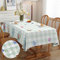 iEvery Tischdecke Rechteckig Floral Garten Tischdecken für Draußen Polyester Outdoor Abwaschbar Gartentischdecke Eckig Wetterfest Table Cloth für Küche Gartentisch Esstisch Couchtisch Party 150x220 cm