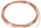 PATIKIL 16.4 Pies Sólido Desnudo Cobre Alambre, 20 Calibre 99.9% Puro Cobre Alambre 1mm Suave Rebordear Alambre Metal Planta Tallo Corbatas para Joyería Artesanía