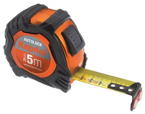 Flessometro autolock largh. nastro mm.25 – lunghezza mt. 5