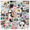 Musik Aufkleber Musik Sticker Set 100 Stücke Niedlich Deko für Auto Laptop Skateboard Fahrrad Moped Motorrad Fahrrad Computer,Geeignet für Erwachsene Kinder