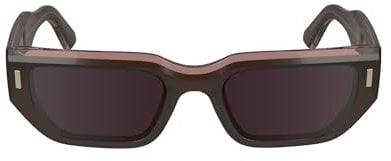 Calvin Klein Unisex CK24500S Sunglasses, 228 Brown/Rose, 51