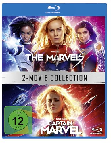 The Marvels / Captain Marvel 2-Movie Collection,2 Blu-ray