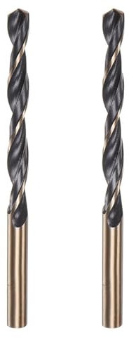 Misuyue 2pcs Metal Drill Bits, 10mm/0.393 HSS Carbide Jobber Drill Bit Sets, Twist Drill Bit for Metal Stainless Steel Aluminum Alloy, Wood Drill Bits