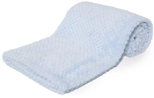 Soft Touch Babydecke für Neugeborene, superweiche Waffeldecken für Neugeborene, Baby Jungen und Mädchen, Decke, Autositz, Kinderwagen, Kinderbetten 0-2 Jahre, 75 x 100 cm