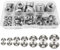 WeqeYent 180 rondelle a tazza, rondelle in metallo per viti (M3-M9), rondelle decorative svasate in acciaio inossidabile (#4#6#8#10#12#14#16)