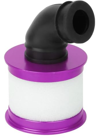 Filtro del'aria per auto RC, spugna per telecomando del filtro del'aria universale, accessorio per parte del modello di telecomando di aspirazione grande, adatto per auto RC 1:10 (Viola)