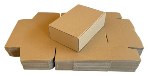 100 Stück DHL Kleinpaket Faltschachtel 240x160x80mm für den Versand mit DHL & Post - Portooptimierte Kleinpaket Größe für kleine Waren