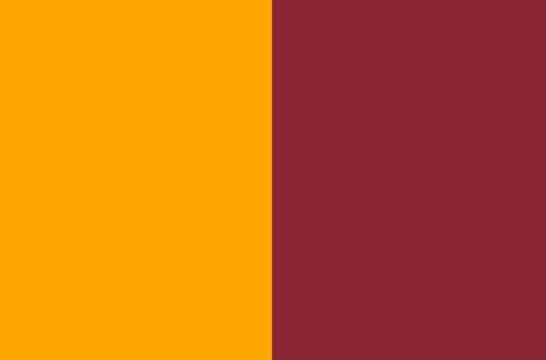 BANDIERA GIALLOROSSA COLORI CITTA' DI ROMA GRANDE misura cm. 100 x 140 BGRMRG100X140