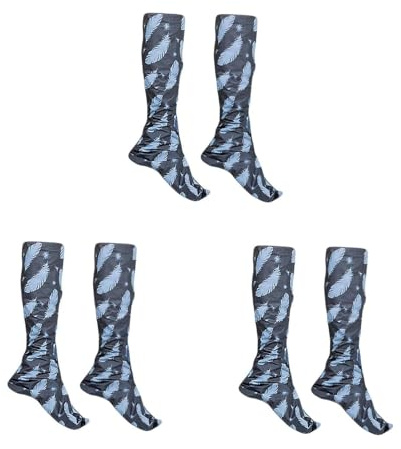 PACKOVE 3 Paare Vulkanerde Fußmaske Peeling Socken zur Entfernung von Hornhaut Pflegend und Befeuchtend für Schöne und Füße Geeignet für Männer und