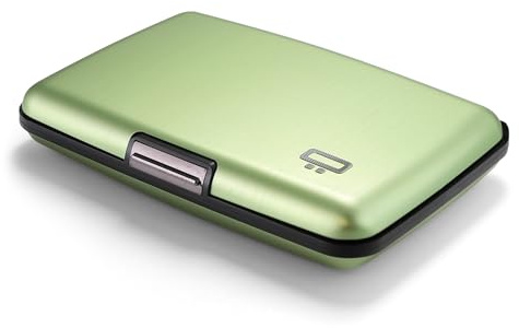Porte-cartes en aluminium, protection RFID. Modèle : STOCKHOLM PREMIUM | Fermeture métal sécurisée. Accès instantané aux cartes. Ouverture d'une seule main. Jusqu'à 10 cartes & billets.