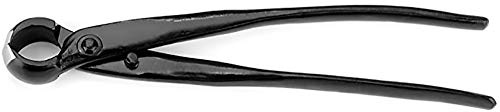 Diese 210-mm-Gartenschere aus Manganstahl von PolyGen verfügt über konkave Backen für minimale Narbenbildung und ist ein unverzichtbarer Astschneider mit runden Kanten für Bastler (175mm)